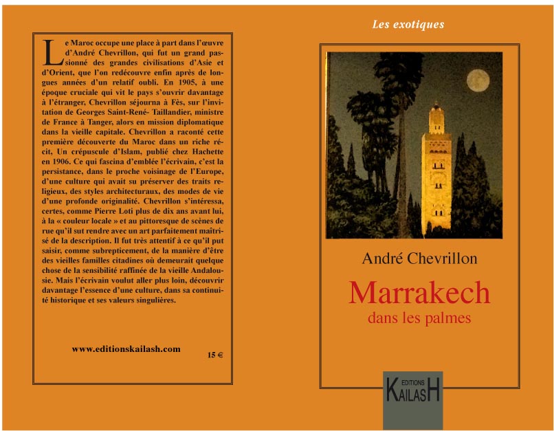 Marrakech dans les palmes Récit Maroc