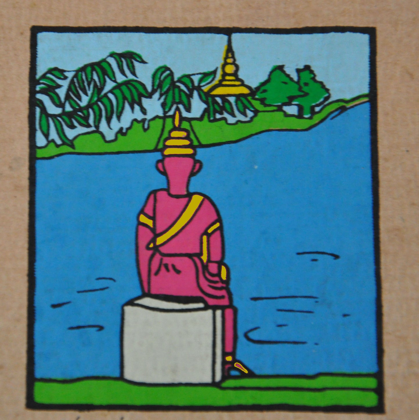 Le riz de Rangoon, roman, Birmanie