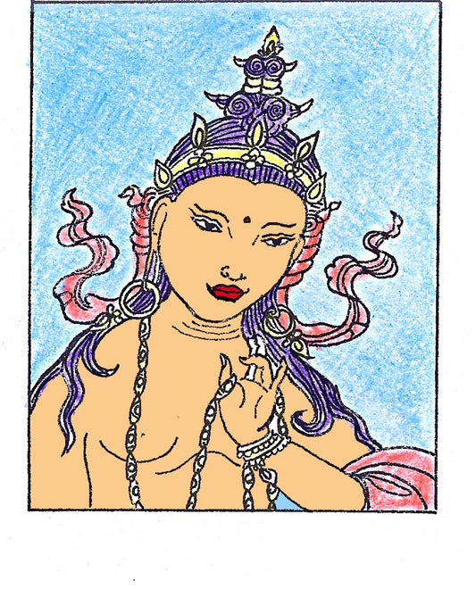 Le collier du Bodhisattva, roman policier, Himalaya