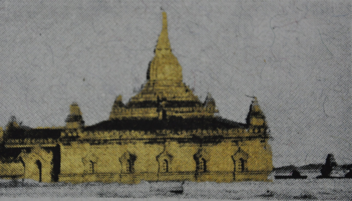 Les pagodes d'or, récit, Birmanie