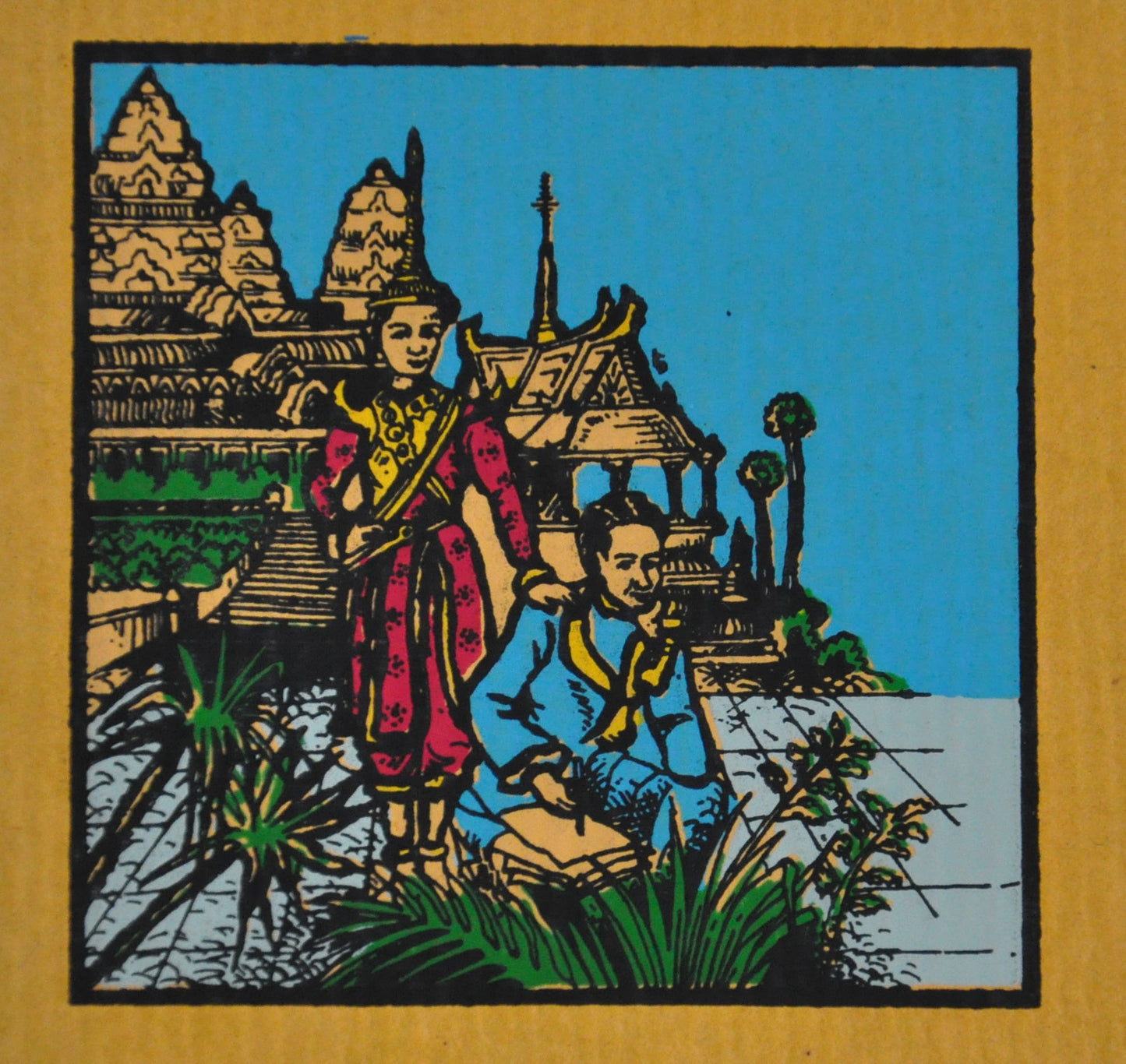 Saramani,roman exotique, Cambodge