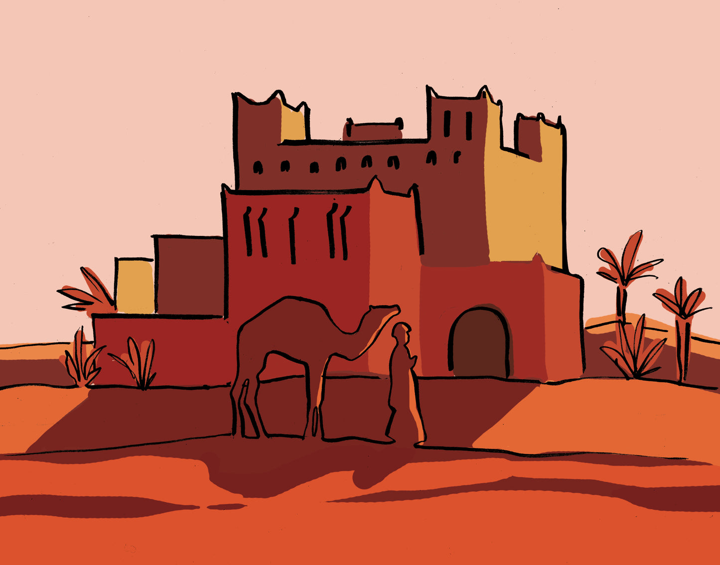 Au Maroc, récit de voyage